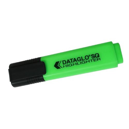 ValueX Flat Barrel Highlighter Pen Chisel Tip 1 5mm Line Green (Pack 10) (18134HA)