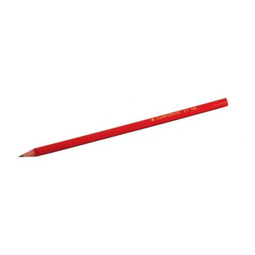 ValueX HB Pencil Hexagonal Shaped Red Barrel (Pack 12) (18169HA)