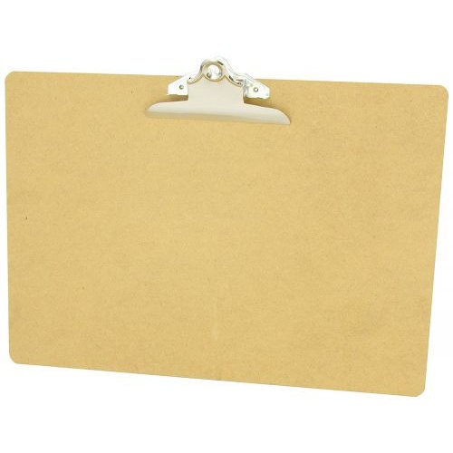 ValueX Hardboard Clipboard A3 Plus Landscape Brown (18281HA)