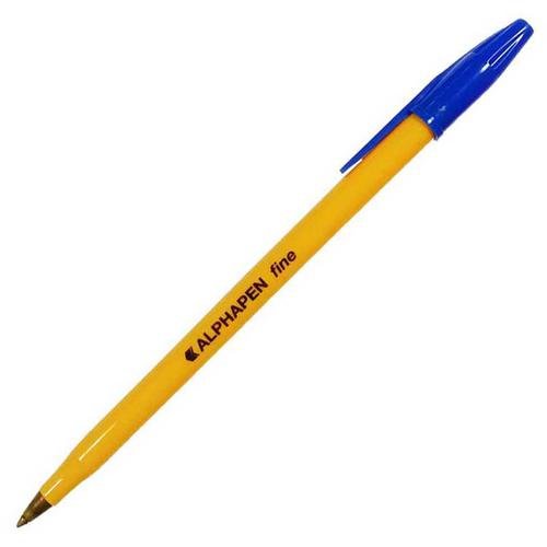 ValueX Ballpoint Pen 0.7mm Tip 0.3mm Line Blue (Pack 20) (18463HA)
