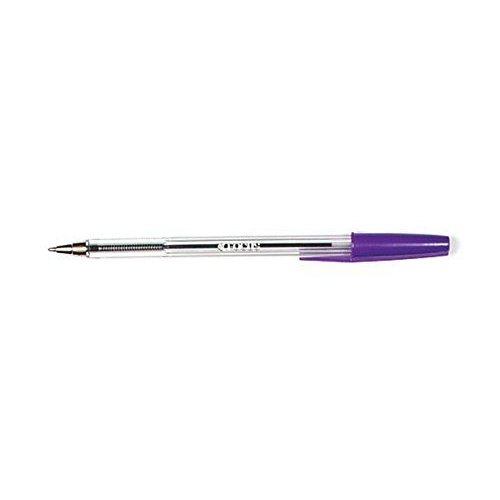 ValueX Ballpoint Pen 1.0mm Tip 0.7mm Line Violet (Pack 50) (18498HA)