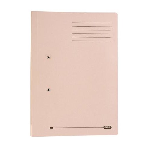Elba StrongLine Transfer Spring File Recycled 320gsm Foolscap Buff (18600HB)