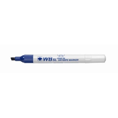 ValueX Whiteboard Marker Chisel Tip 2 5mm Line Blue (Pack 10) (18778HA)