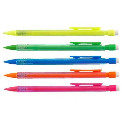 ValueX Mechanical Pencil HB 0.7mm Lead Assorted Colour Barrel (Pack 10) (18932HA)