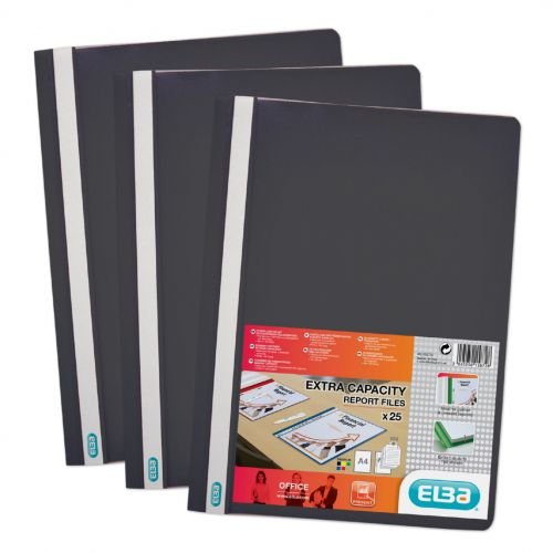 Elba Report File Clear Front Plastic (19517HB)
