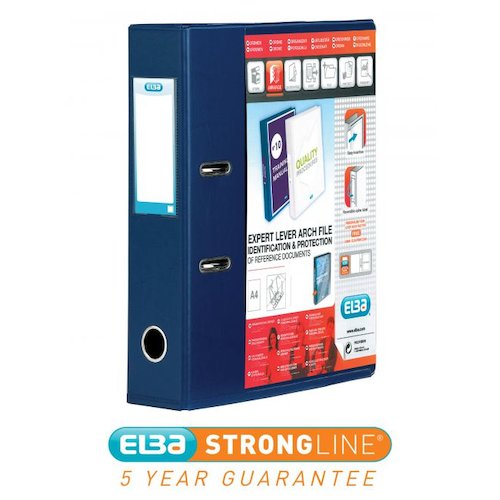 Elba Vision Lever Arch File With Clear PVC Cover Pockets (20238HB)