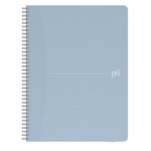 Oxford Office Wirebound Notebook My Rec Up  A4 Ruled 180 Pages Blue 400166095 (20259HB)
