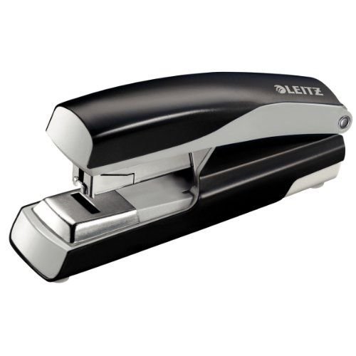 Leitz 5523 NeXXt Full Strip Stapler Metal 40 Sheet Black 55230095 (20535ES)