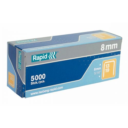 Rapid 13/8mm Galvanised Staples (Pack 5000) 11835600 (20668ES)