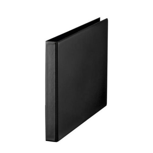 Esselte Standard Ring Binder Polypropylene 4 D Ring A3 25mm Rings Landscape Black 68737 (21095ES)