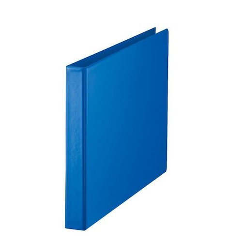 Esselte Standard Ring Binder Polypropylene 4 D Ring A3 25mm Rings Landscape Blue 68735 (21102ES)