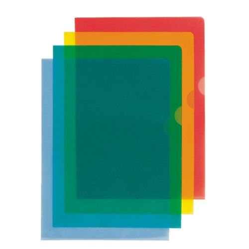Esselte Cut Back Folder Polypropylene A4 105 Micron Blue (Pack 100) 54837 (21291ES)