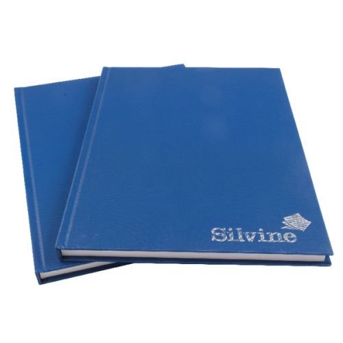 Silvine Casebound Hard Cover Notebook Ruled (21526SC)