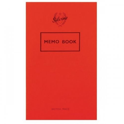 Silvine 158x99mm Memo Book Ruled 72 Pages (Pack 24) (21624SC)