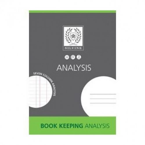 Silvine A4 Book Keeping Analysis Pad 7 Cash Columns 32 Pages (Pack 6) (21631SC)