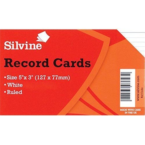 ValueX Record Cards (21806SC)