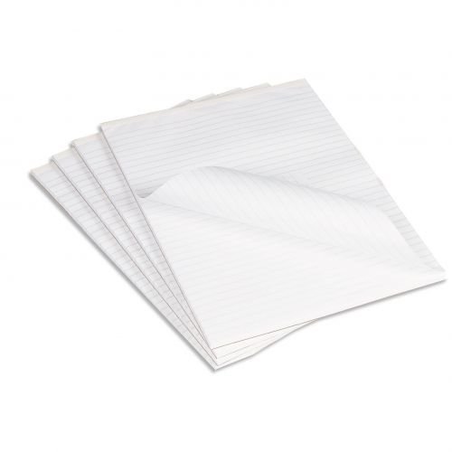 Sivine A4 Memo Pad Ruled 160 Pages White (Pack 10) (21820SC)