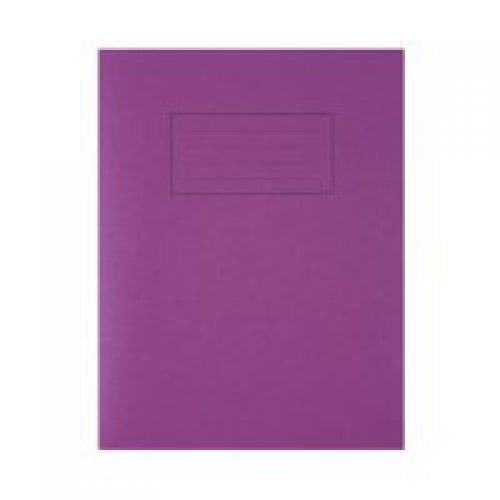 Silvine Exercise Book Ruled and Margin 80 Pages 75gsm 229x178mm Purple (21841SC)