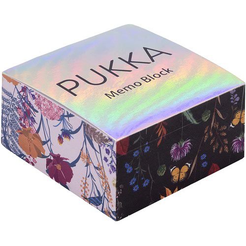 Pukka Bloom Memo Block 500 sheets 80 x 80 x 43mm 9514 BLM (23976PK)