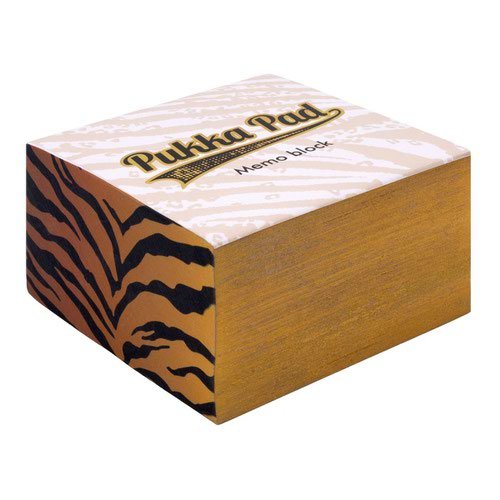 Pukka Wild Memo Block 500 sheets 80 x 80 x 43mm 9535 WLD (24032PK)