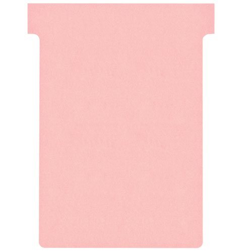 Nobo T Cards A80 Size 3 Pink (Pack 100) 2003008 (26170AC)