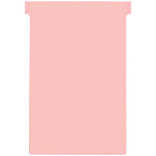 Nobo T Cards A110 Size 4 Pink (Pack 100) 2004008 (26212AC)