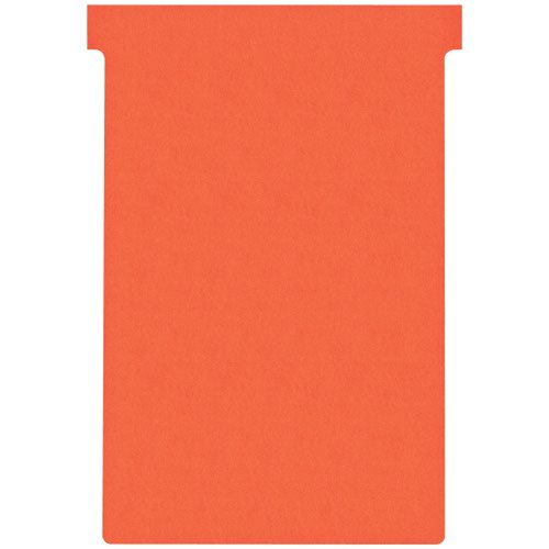 Nobo T Cards A110 Size 4 Red (Pack 100) 2004003 (26219AC)