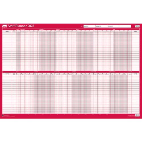 Sasco Staff Planner 2023 Unmounted 2410205 (26440AC)