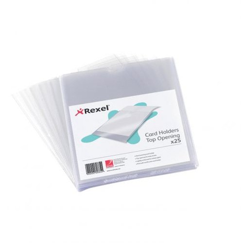 Rexel Nyrex Card Holder Polypropylene (27556AC)