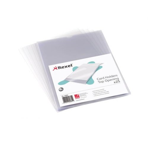 Rexel Nyrex Card Holder Polypropylene (27570AC)