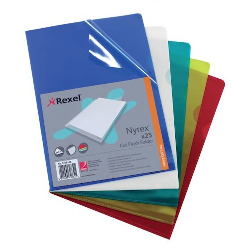 Rexel Nyrex Cut Back Folder Polypropylene (27598AC)