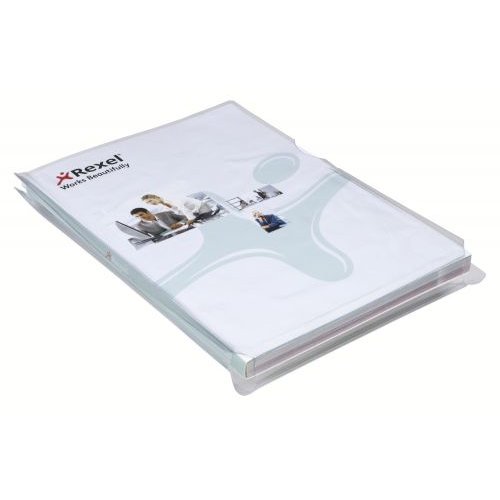 Rexel Nyrex Expanding Folder Polypropylene A4 25mm Gusset 200 Micron (Pack 10) 2001015 (27640AC)