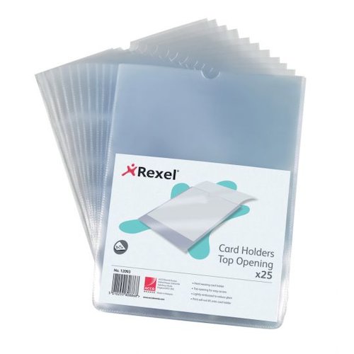 Rexel Nyrex Card Holder Polypropylene (27682AC)
