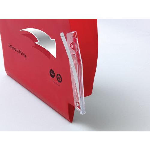 Rexel Crystalfile Classic Card Inserts for Lateral Suspension File Tabs White (27899AC)