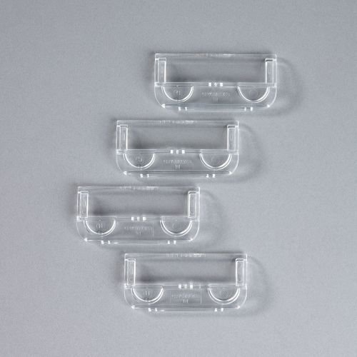 Rexel Crystalfile Suspension File Plastic Tabs Clear (Pack 50) 78020 (27955AC)