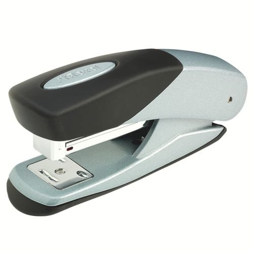 Rexel Matador Stapler Half Strip Throat 49mm Silver and Black (28564AC)