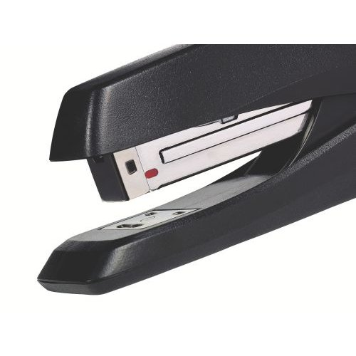 Rexel Ecodesk Half Strip Stapler Plastic 20 Sheet Black 2100029 (28739AC)