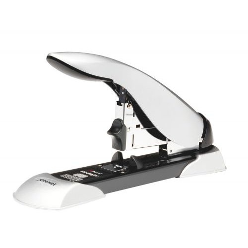 Rexel Gladiator Stapler Heavy duty 10 70mm Throat Depth for 23/8 12 15 20 24 Black/Silver (28767AC)