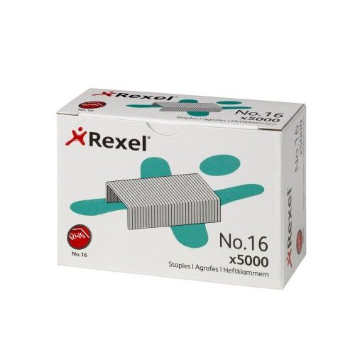 Rexel No 16 6mm Staples (Pack 5000) 06010 (28781AC)