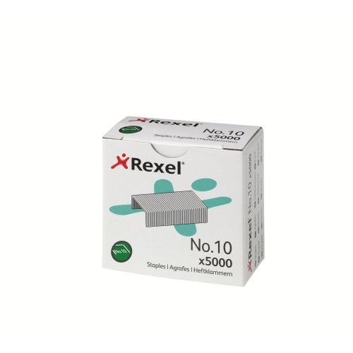 Rexel No 10 4.5mm Staples (Pack 5000) 06005 (RX06005)