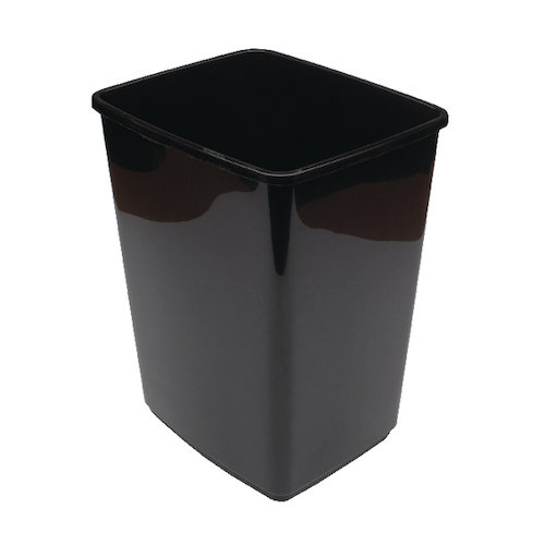 2Work Swing Bin Base 10 Litre Black 2W02385 (2W02385)