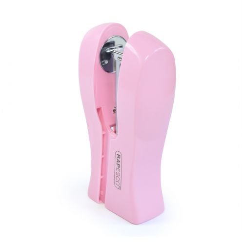 Rapesco Stand Up Space Saving Stapler Plastic 20 Sheet Candy Pink (30010RA)