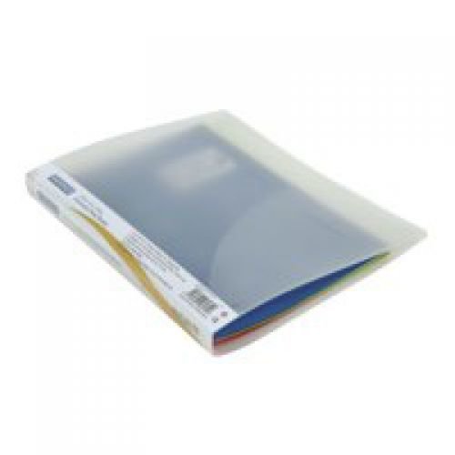 Rapesco Oversized Ring Binder Polypropylene 2 O Ring A4 Plus 15mm Rings Clear (Pack 10) (30269RA)