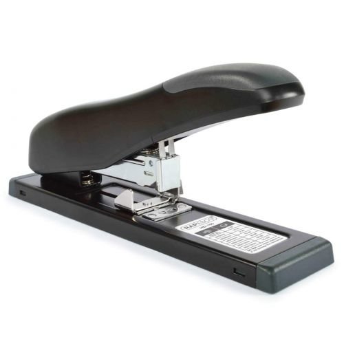 Rapesco Germ Savvy HD 100 Eco Stapler Heavy Duty Plastic 100 Sheet Black (30353RA)