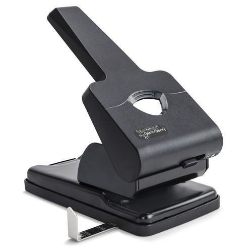 Rapesco 865 P Germ Savvy 2 Hole Punch Metal 63 Sheet Black (HT03671)