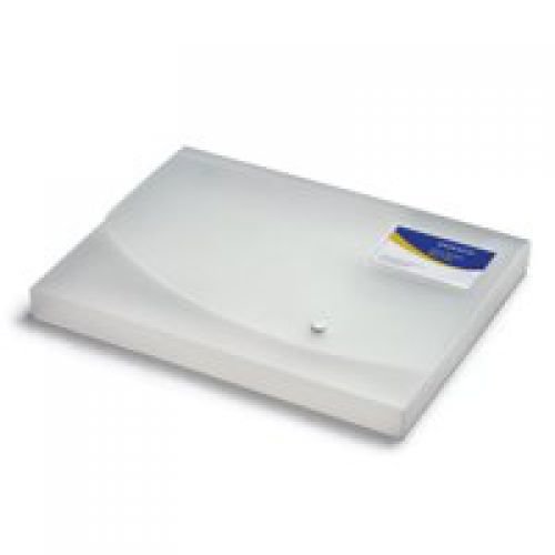 Rapesco Wallet Box File A4 25mm Clear (30430RA)