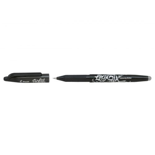 Pilot FriXion Ball Erasable Gel Rollerball Pen 0.7mm Tip 0.35mm Line Black (Pack 12) (31263PT)