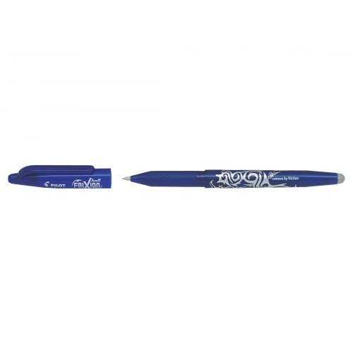 Pilot FriXion Rollerball Pen Eraser Rewriter Medium 0.7mm Tip 0.35mm Line Blue (31277PT)