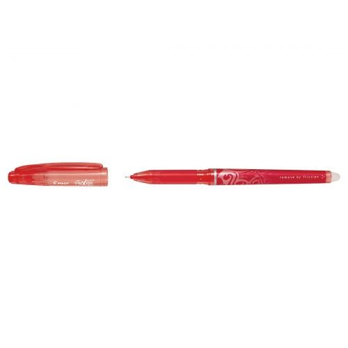 Pilot FriXion Point Erasable Gel Rollerball Pen 0.5mm Tip 0.25mm Line Red (Pack 12) (31312PT)