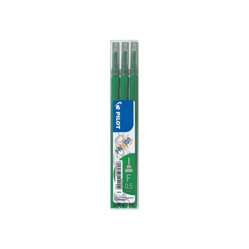 Pilot Refill for FriXion Point Pens 0.5mm Tip Green (Pack 3) (31494PT)